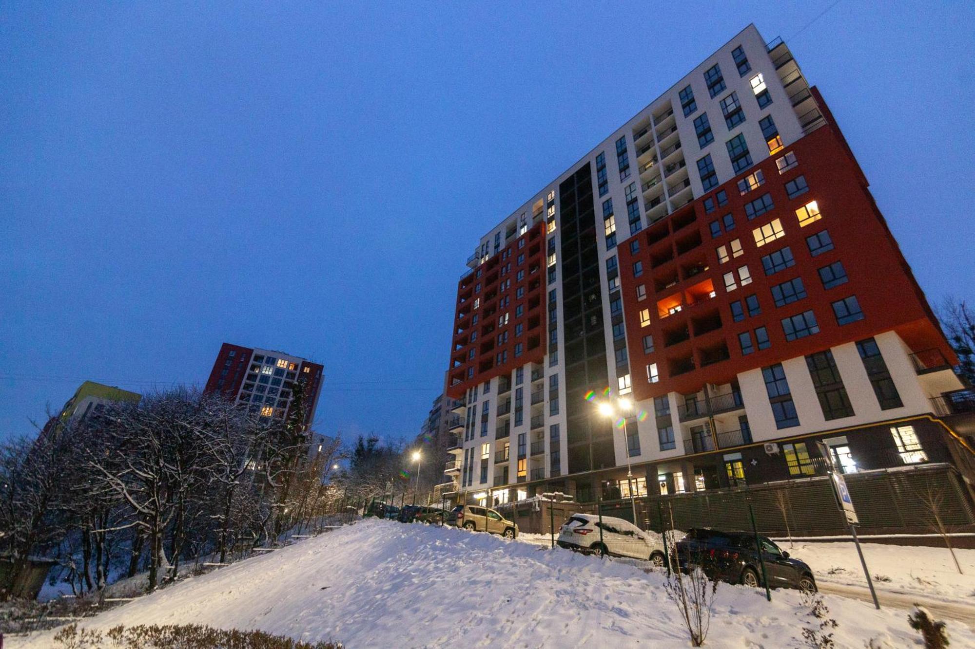 Apartment Shevchenko St.,New Building Lwów Zewnętrze zdjęcie
