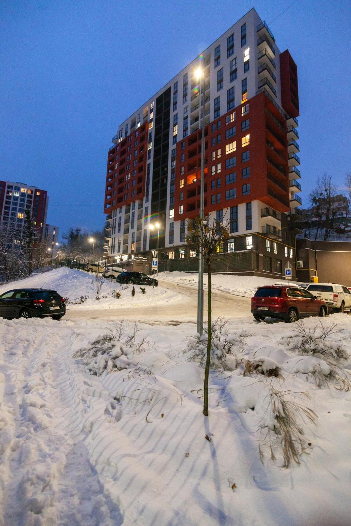 Apartment Shevchenko St.,New Building Lwów Zewnętrze zdjęcie